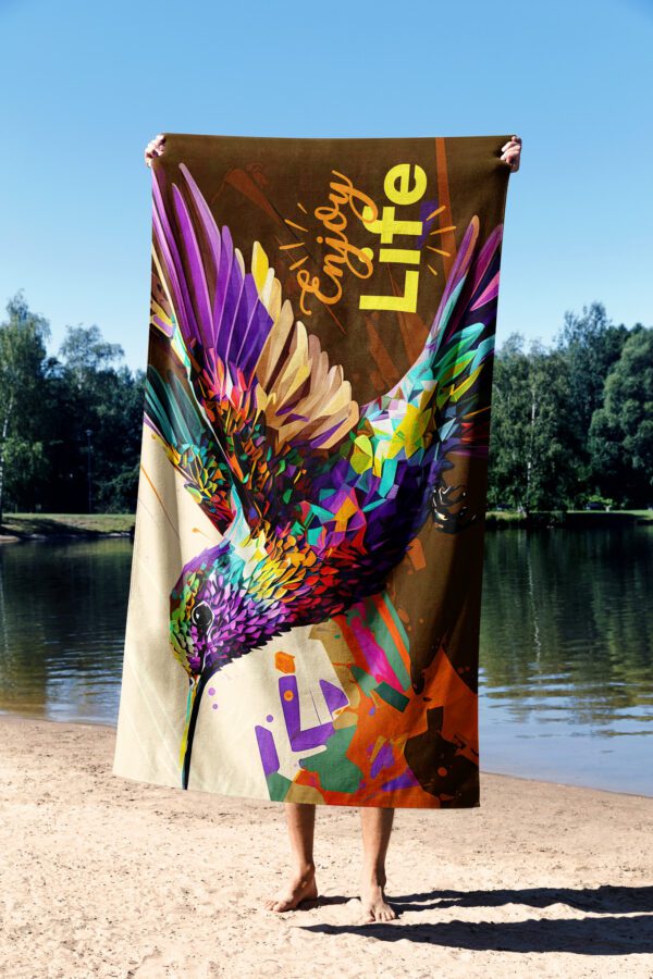 Essential Towel Enjoy Life Plaj Havlusu