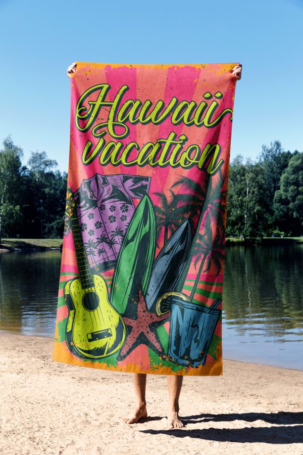 Essential Towel Hawaii Vacation Plaj Havlusu