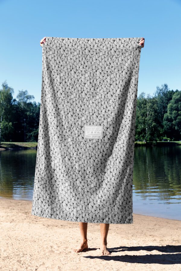 Essential Towel Geometric Mozaic Plaj Havlusu - Görsel 6