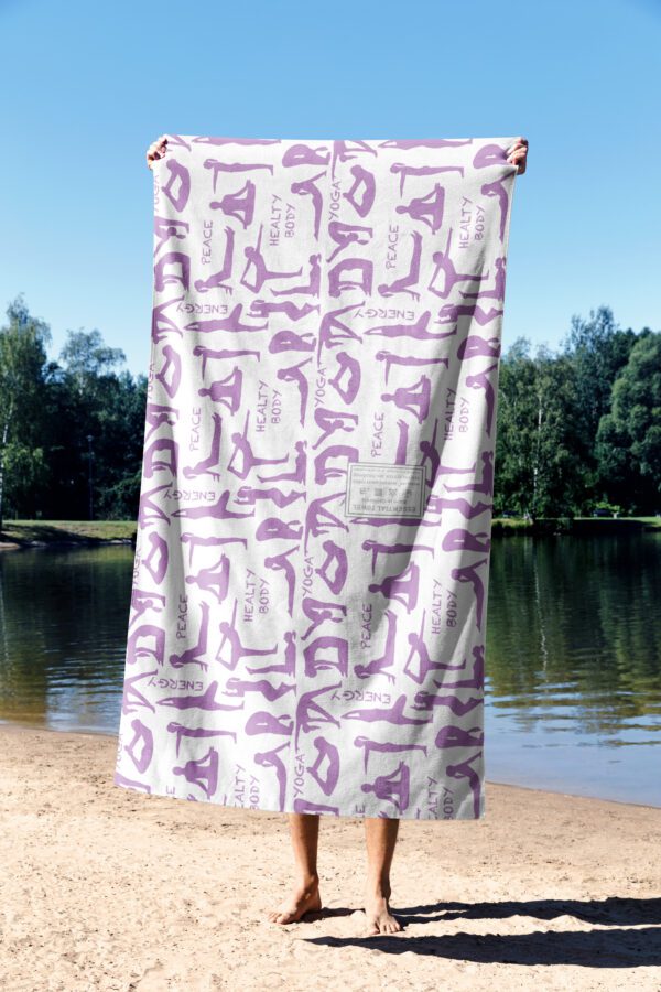 Essential Towel Yoga Sunrise Plaj Havlusu - Görsel 6