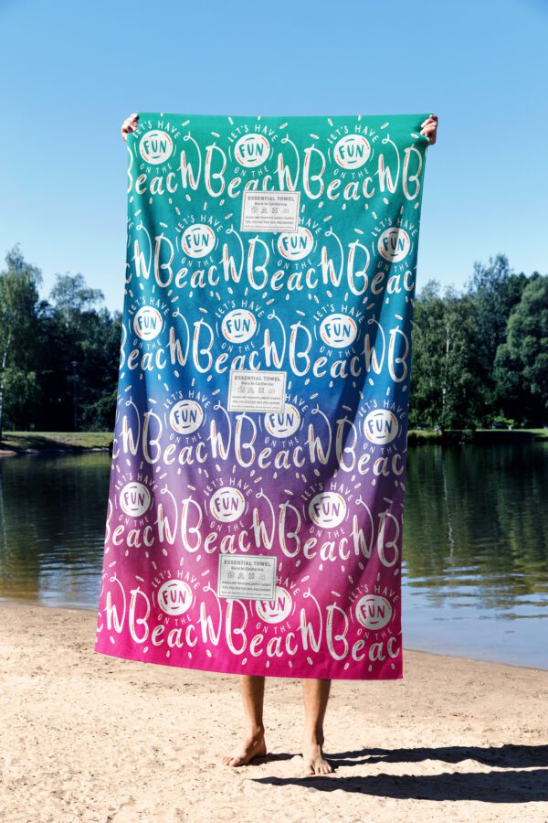 Essential Towel Beachfun Plaj Havlusu - Görsel 7