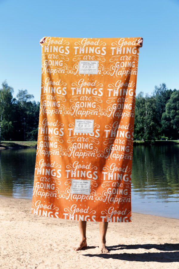 Essential Towel Good Things Plaj Havlusu - Görsel 7