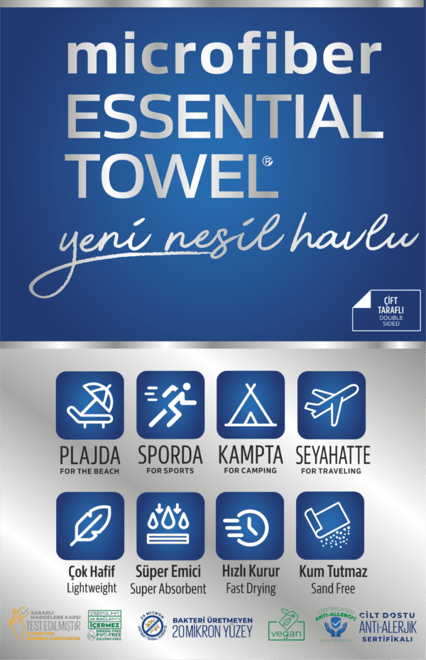 Essential Towel Move Like Matisse Plaj Havlusu - Görsel 2